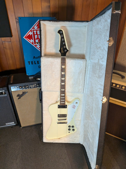 Gibson Firebird V Electric Guitar w/Case - Classic White (2013)
