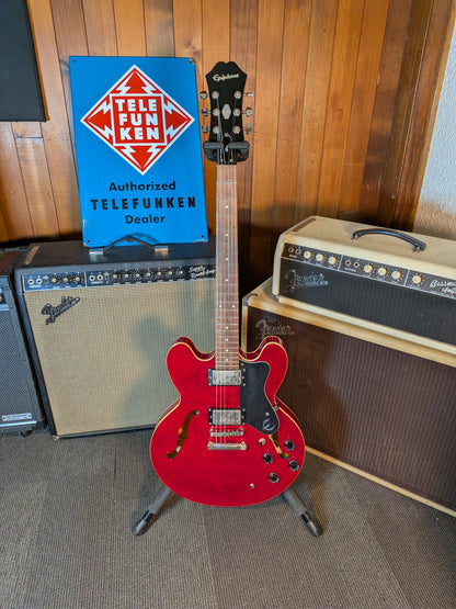 Epiphone Dot Semi-Hollow Electric Guitar - Cherry (2018)