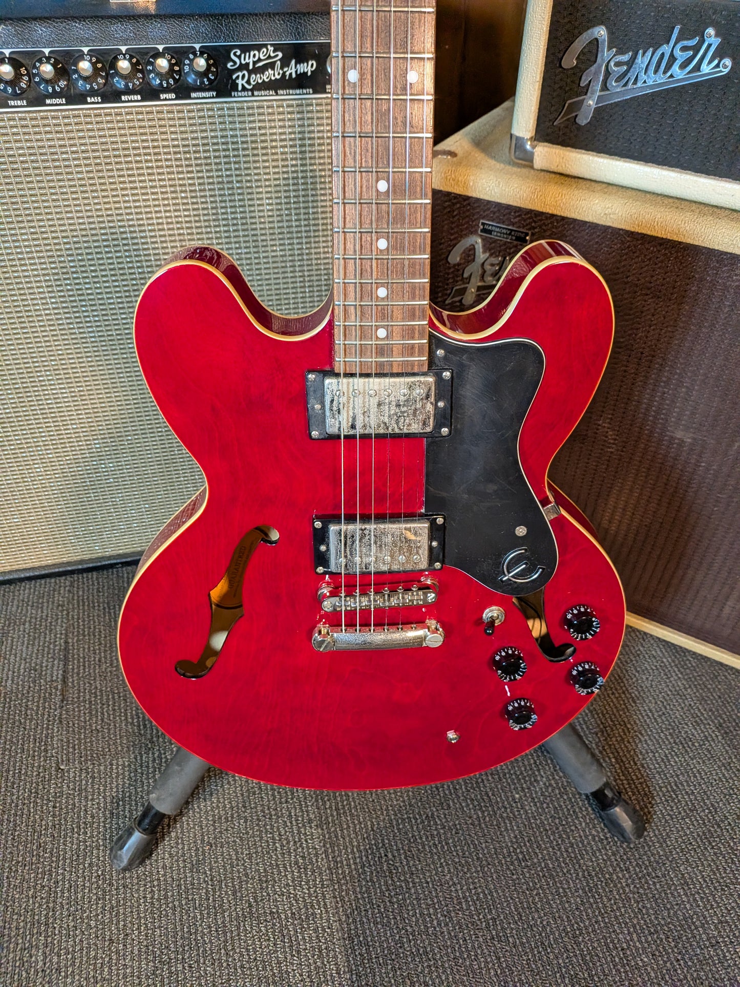 Epiphone Dot Semi-Hollow Electric Guitar - Cherry (2018)
