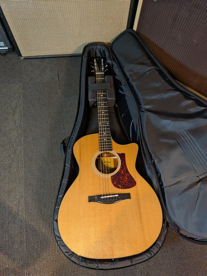 Eastman AC122-1CE Deluxe Acoustic/Electric Guitar w/Gig Bag - Natural (Serial #M2601756)