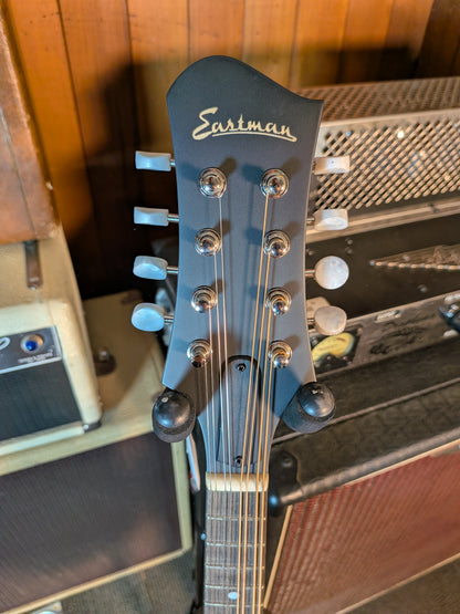 Eastman MD305L Left Handed A-Style Mandolin w/Gig Bag - Classic Satin Finish (Serial #N2402419)