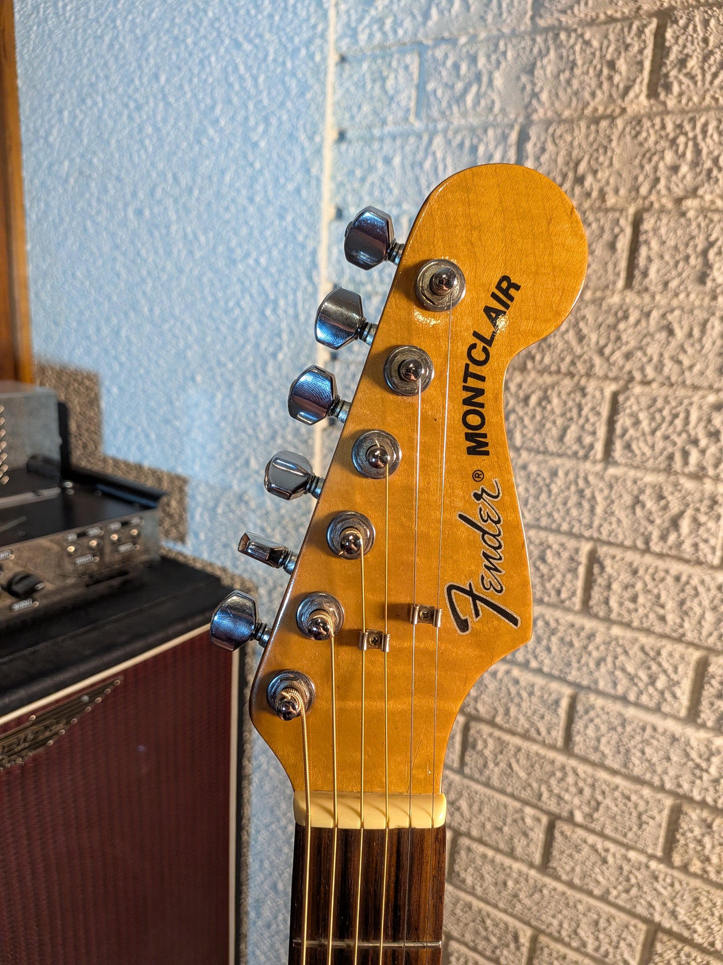 Fender Montclair Acoustic Guitar w/Case - Natural (Late 1980's)