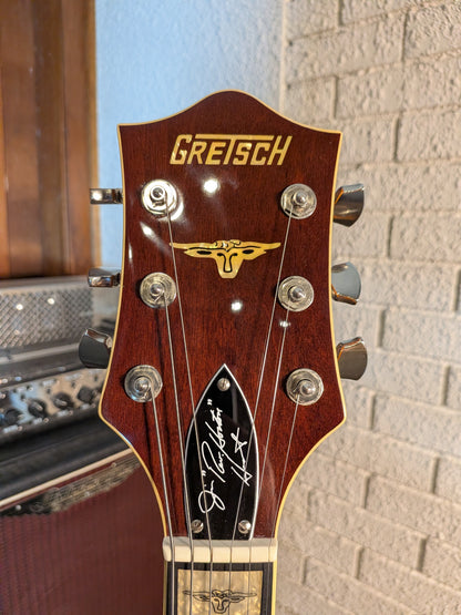 Gretsch G6120RHH Reverend Horton Heat Signature Hollow Body Electric Guitar w/Case - Orange Stain Lacquer (2006)
