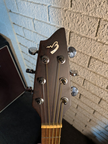 Breedlove AC250/CR Left Handed Acoustic/Electric Guitar w/Gig Bag (2005)