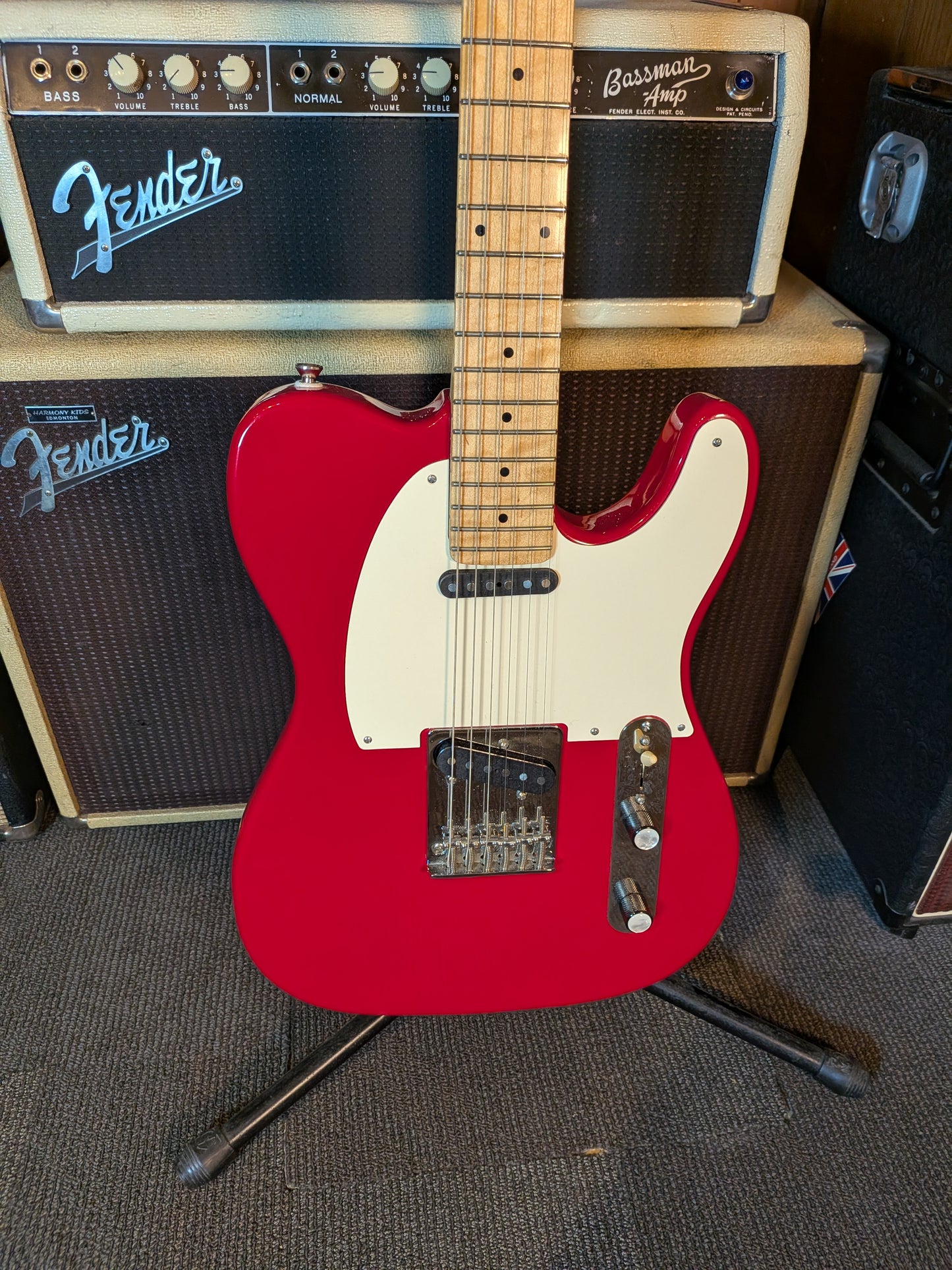 T-Style Partscaster Electric Guitar - Red (Used)