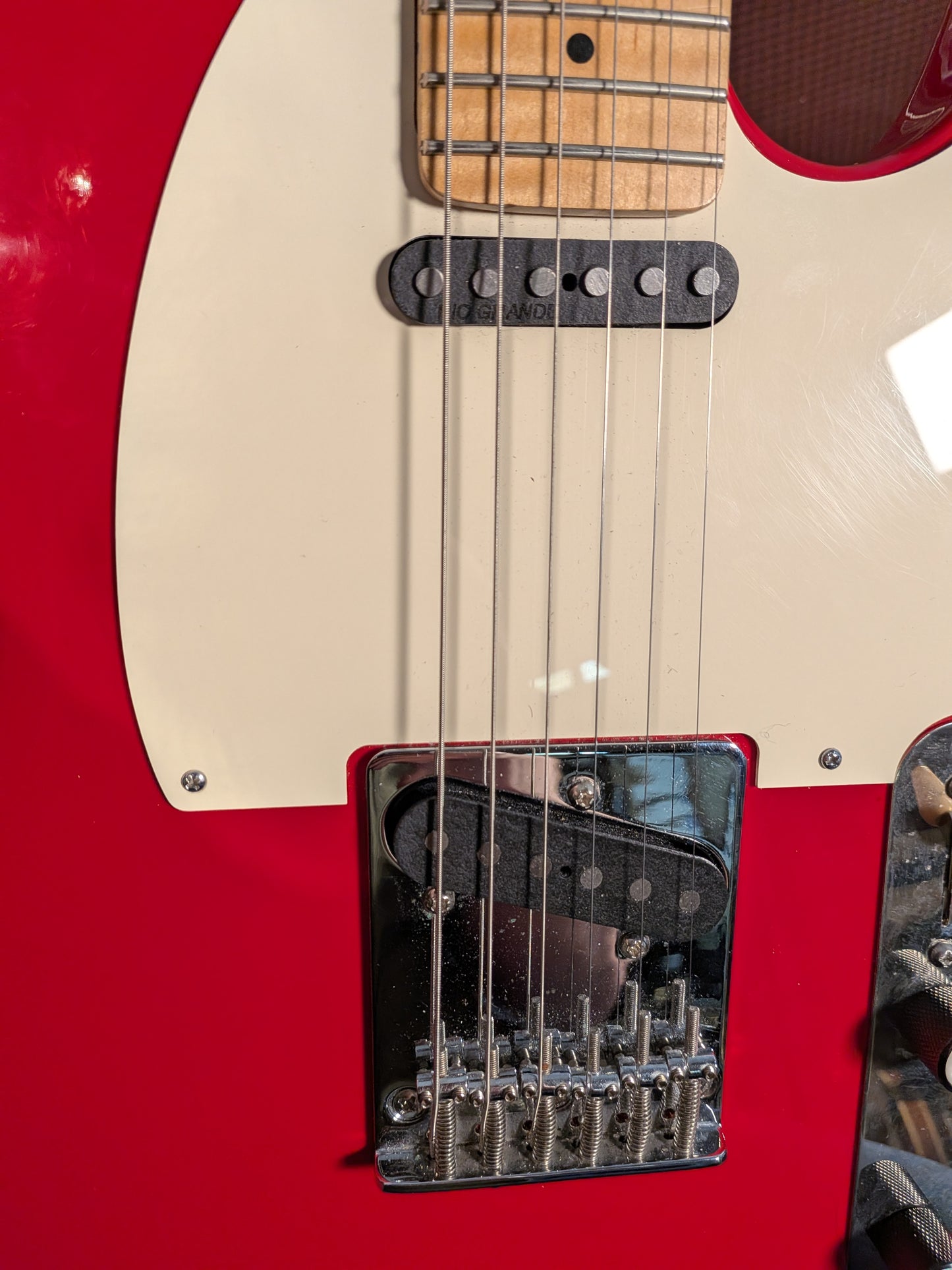 T-Style Partscaster Electric Guitar - Red (Used)