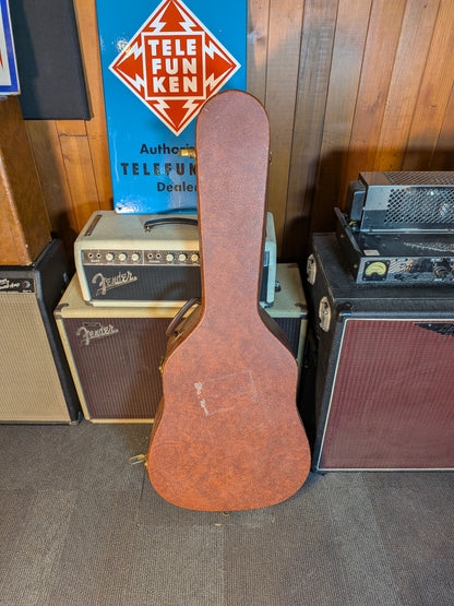 Fender F-240A Dreadnought Acoustic Guitar w/Case - Sunburst (1980's)