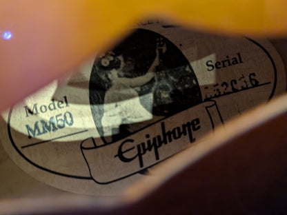 Epiphone MM-50 F-Style Mandolin - Sunburst (1990's)