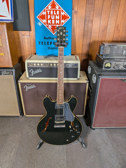 Gibson ES-335 "Dot" Semi-Hollow Electric Guitar w/Case - Ebony (2006)