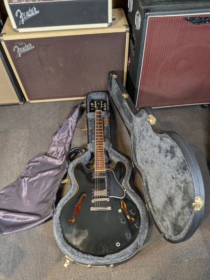 Gibson ES-335 "Dot" Semi-Hollow Electric Guitar w/Case - Ebony (2006)
