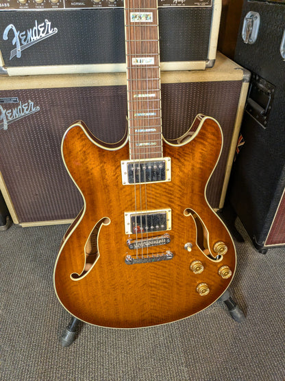Ibanez Artcore AS83 Semi-Hollow Electric Guitar w/Case - Violin Sunburst (2004)