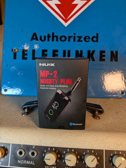 NUX MP-2 Mighty Plug Guitar & Bass Modeling Headphone Amp w/Box (Used)