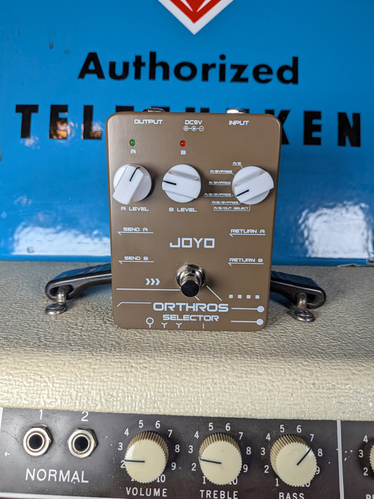Joyo JF-24 Orthros Dual Line Selector Pedal w/Box (Used)