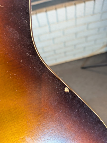 Simon & Patrick Songsmith Folk Acoustic Guitar w/Case - Sunburst (Used)