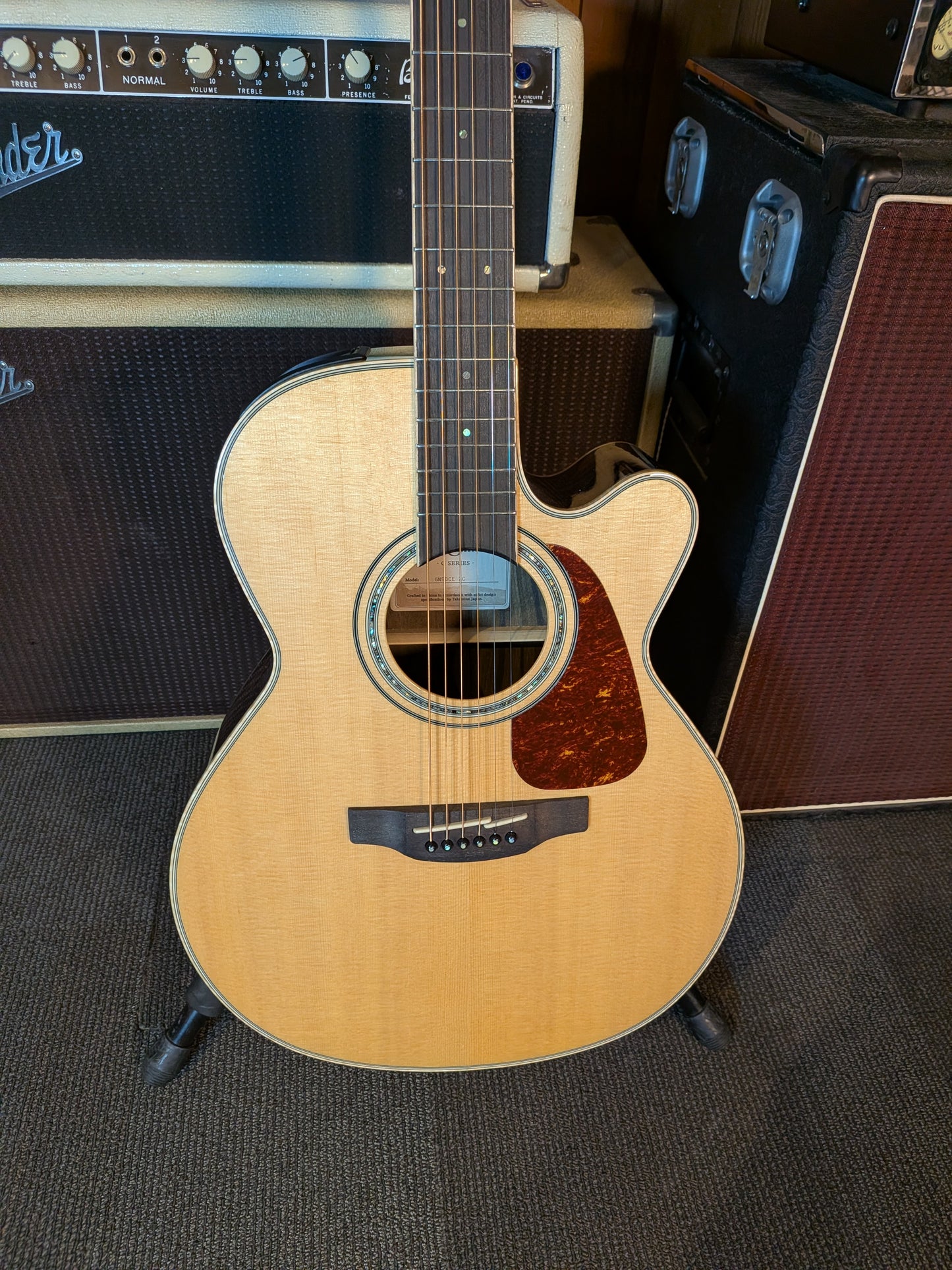 Takamine GN90CE-ZC NEX Acoustic/Electric Guitar w/Gig Bag - Gloss Natural (B-Stock)