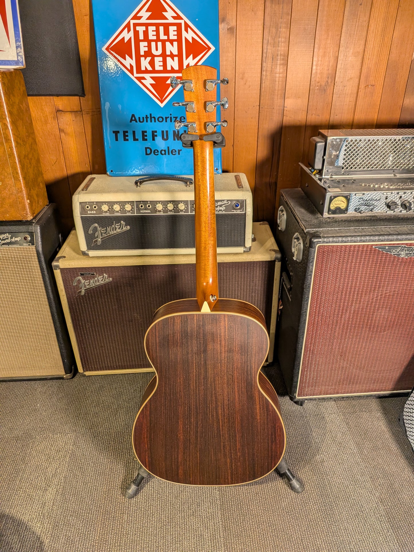 Larrivée OM-03R Left Handed Acoustic/Electric Guitar w/Case (2011)