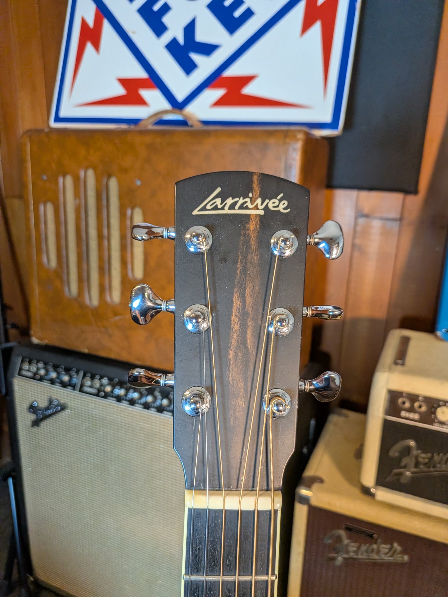 Larrivée OM-03R Left Handed Acoustic/Electric Guitar w/Case (2011)