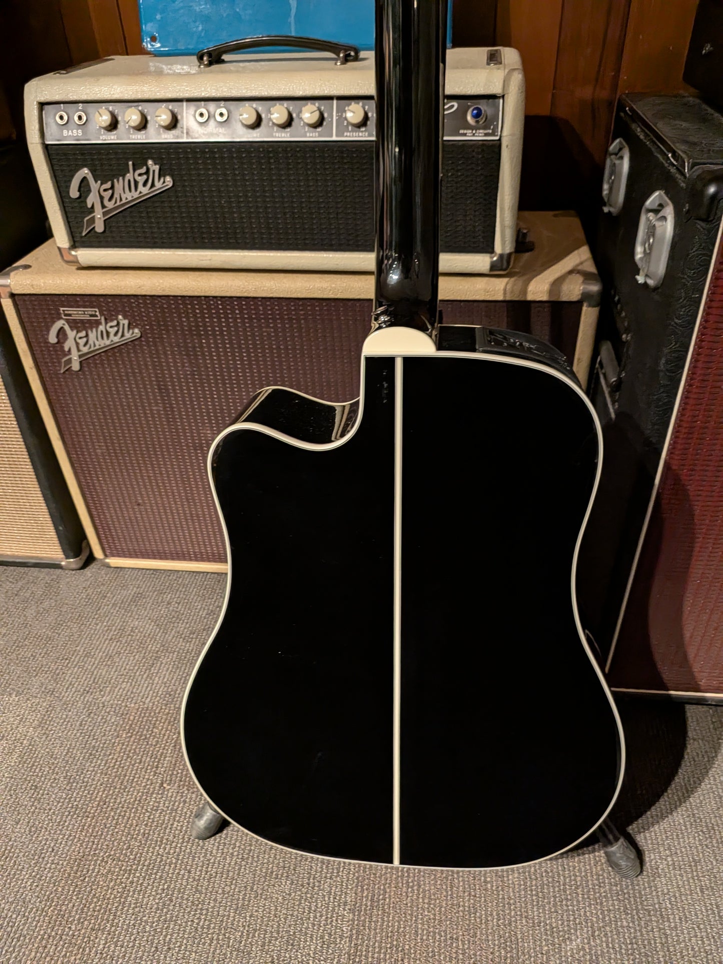 Takamine GD34CE Acoustic Electric Guitar - Gloss Black (B-Stock)