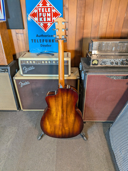 Taylor 214ce-K SB Plus Acoustic/Electric Guitar w/Gig Bag - Shaded Edgeburst (2022)