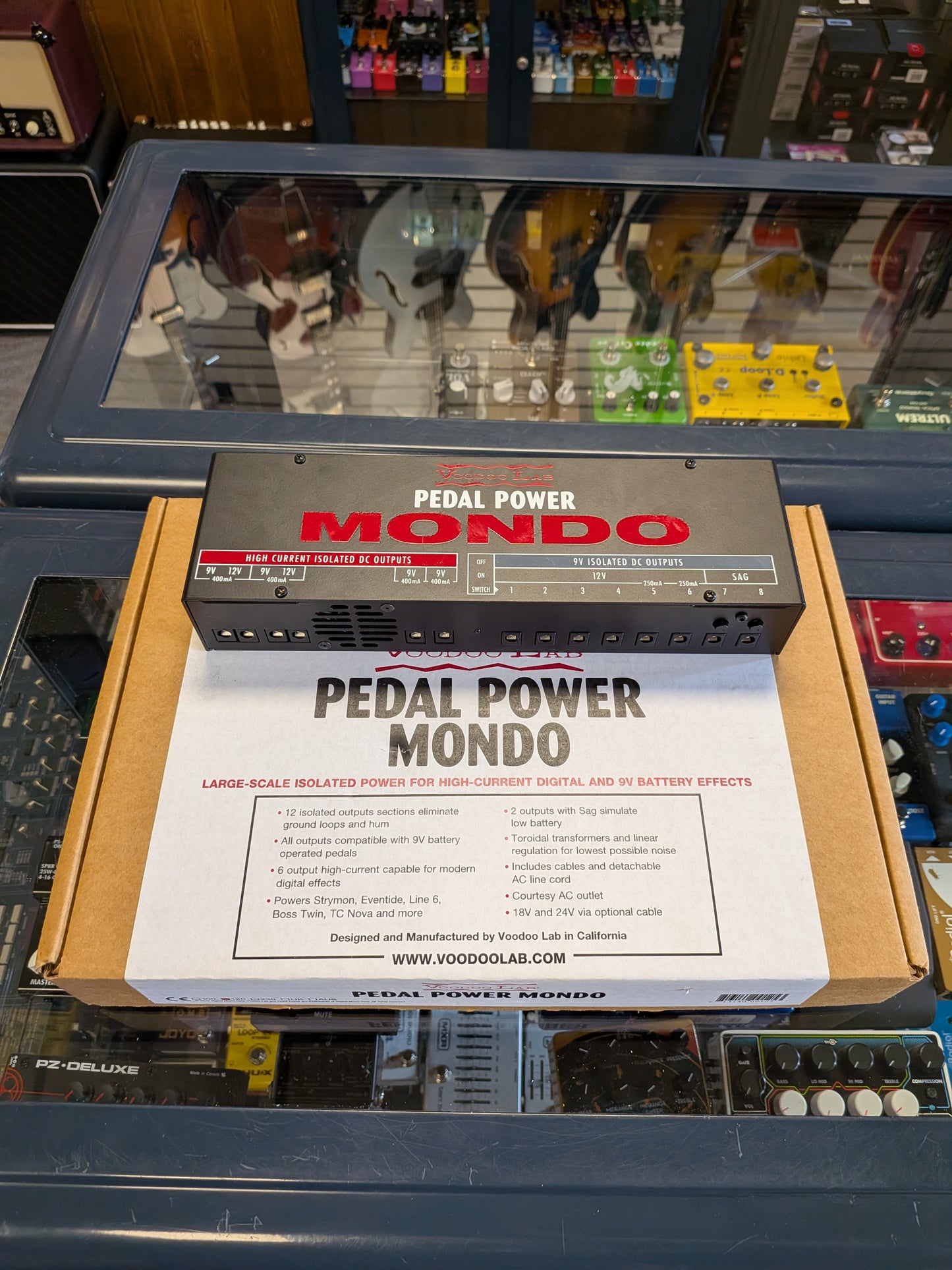 Voodoo Lab Pedal Power Mondo Power Supply w/Box & Cables (Used)
