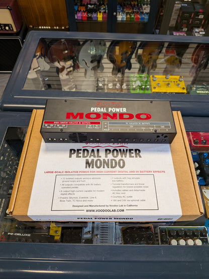 Voodoo Lab Pedal Power Mondo Power Supply w/Box & Cables (Used)