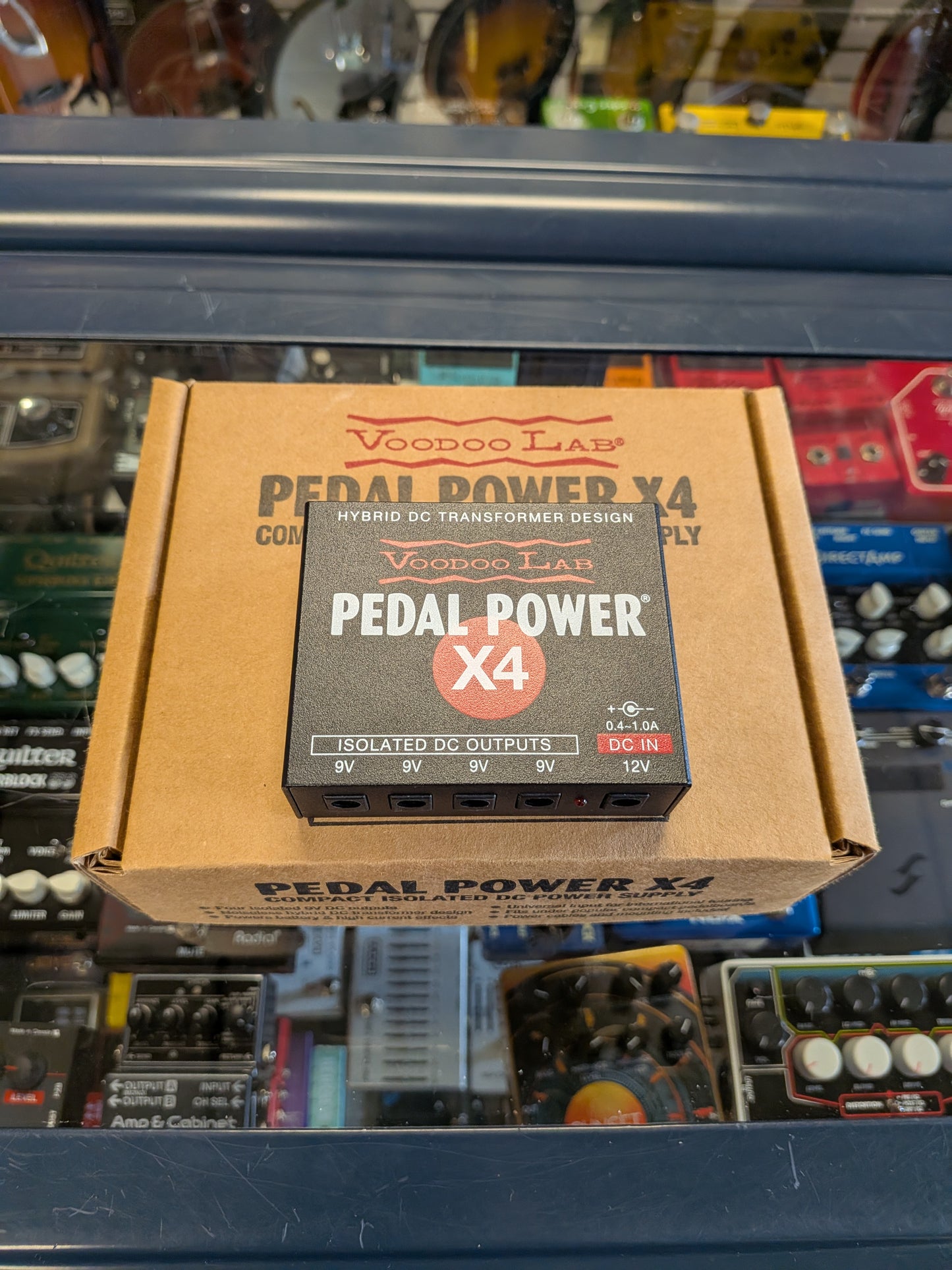 Voodoo Lab X4 Pedal Power w/Box & Cables (Used)