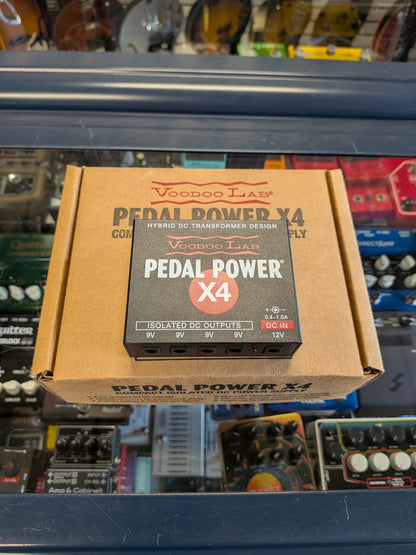 Voodoo Lab X4 Pedal Power w/Box & Cables (Used)
