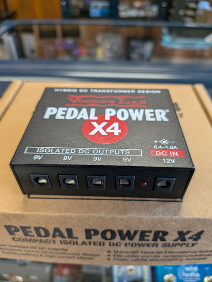 Voodoo Lab X4 Pedal Power w/Box & Cables (Used)