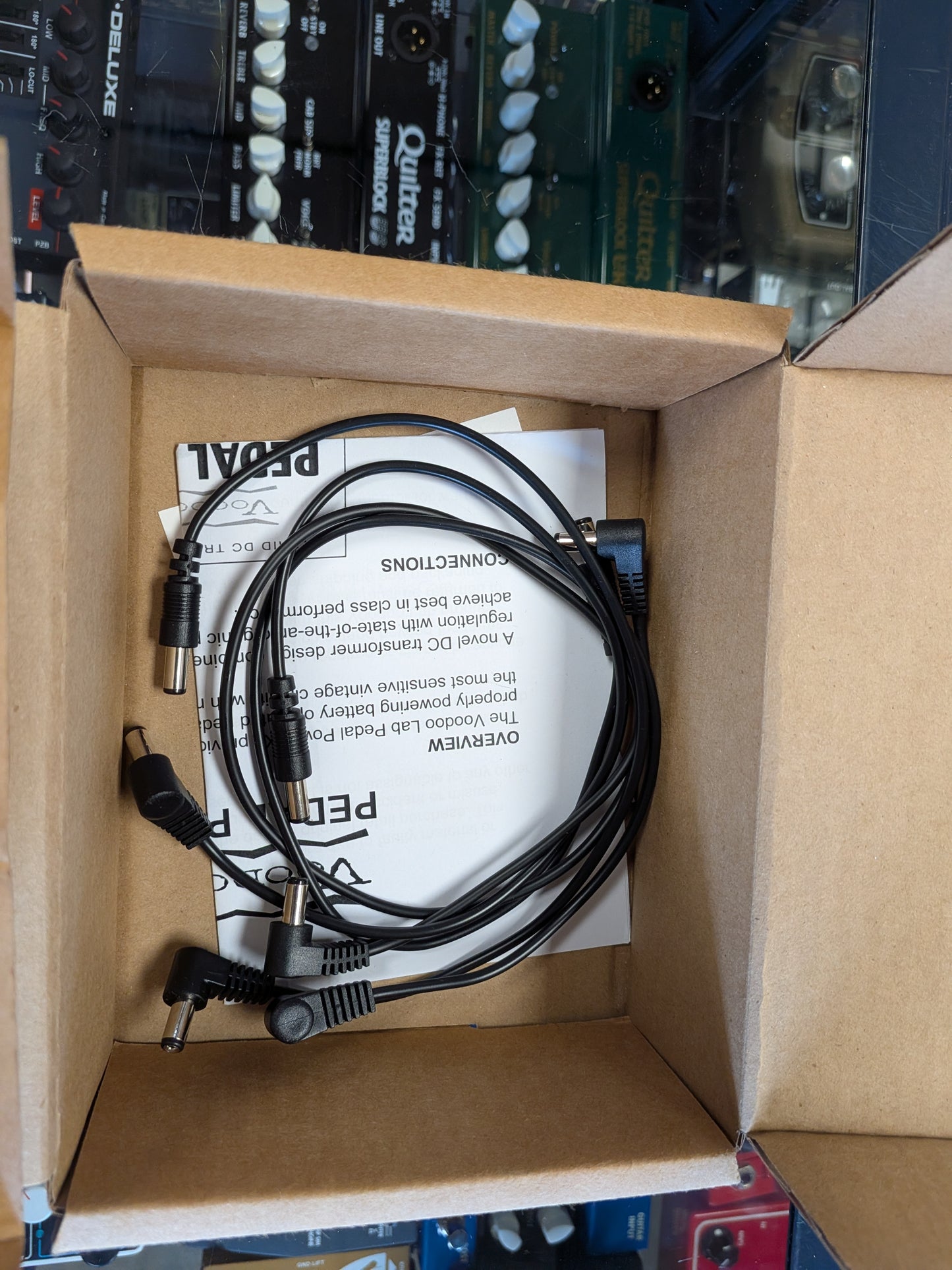 Voodoo Lab X4 Pedal Power w/Box & Cables (Used)