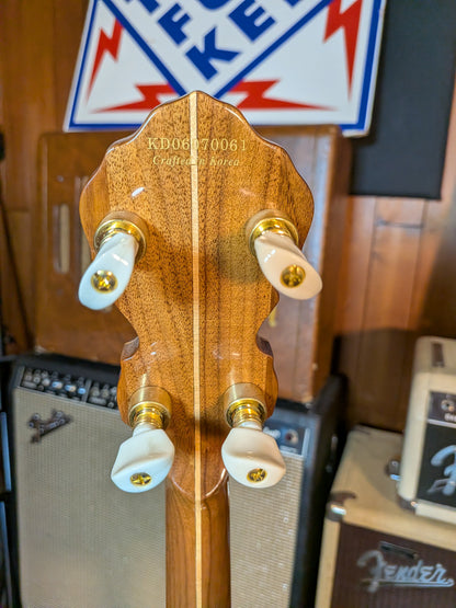 Fender FB-59 5-String Electric/Acoustic Resonator Banjo w/Case (2007)