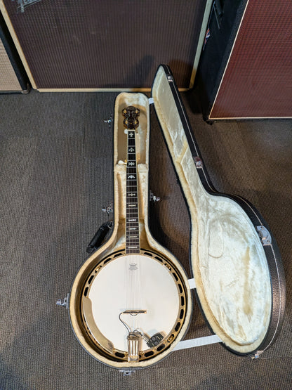 Fender FB-59 5-String Electric/Acoustic Resonator Banjo w/Case (2007)