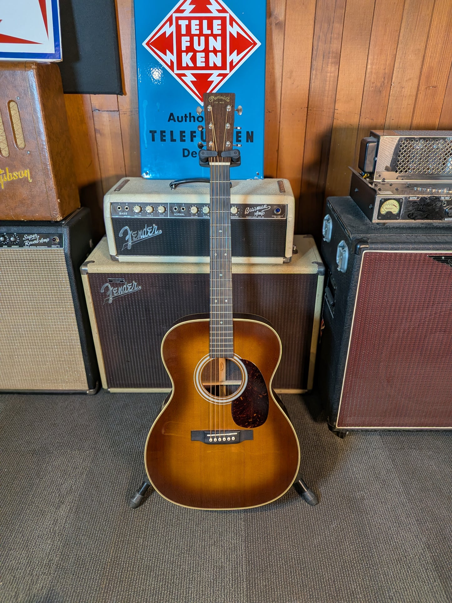 Martin Standard Series 000-28 Acoustic Guitar w/Case - Ambertone (2021)