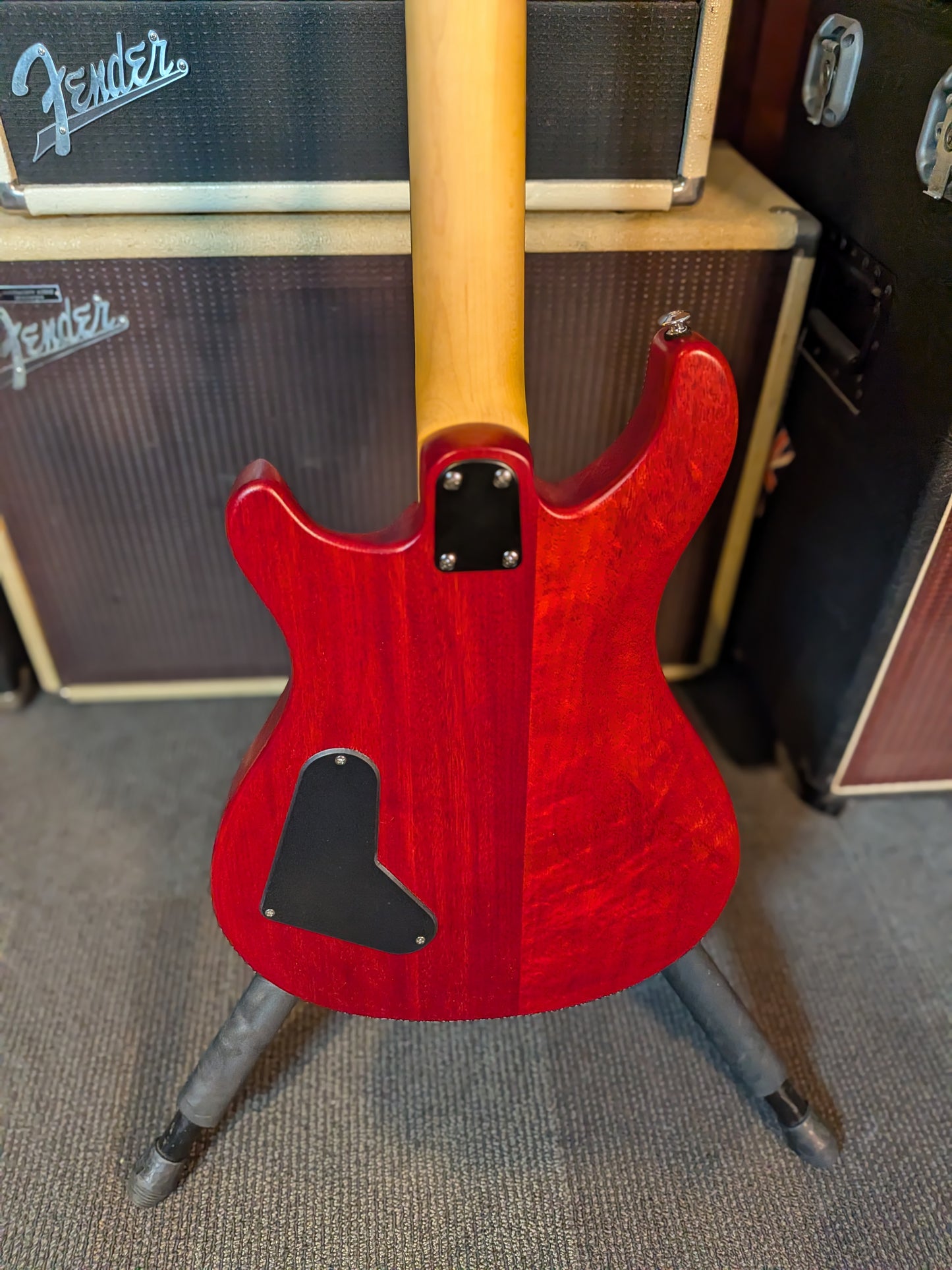 PRS Guitars SE CE 24 Standard Satin Stoptail Electric Guitar w/Gig Bag - Vintage Cherry (2025)