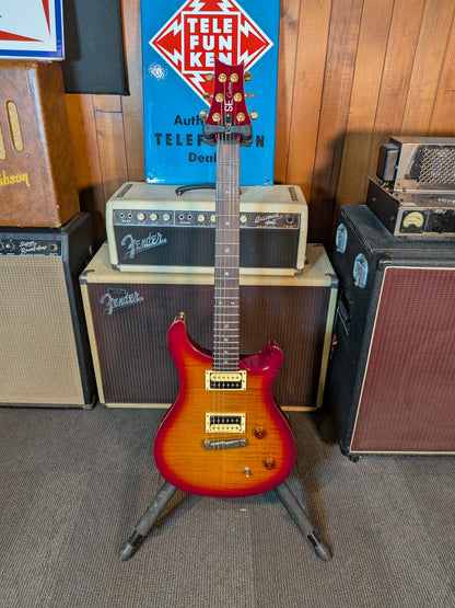 PRS SE Custom 22 Electric Guitar w/Case - Cherry Sunburst (2006)