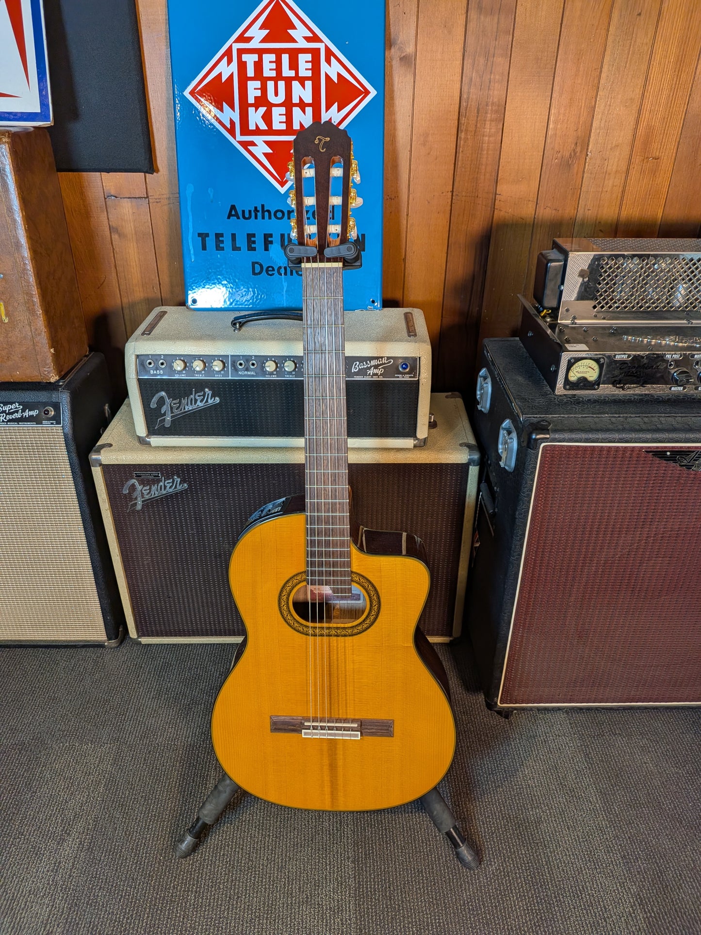 Takamine GC6CE Acoustic/Electric Classical Guitar - Gloss Natural (B-Stock)