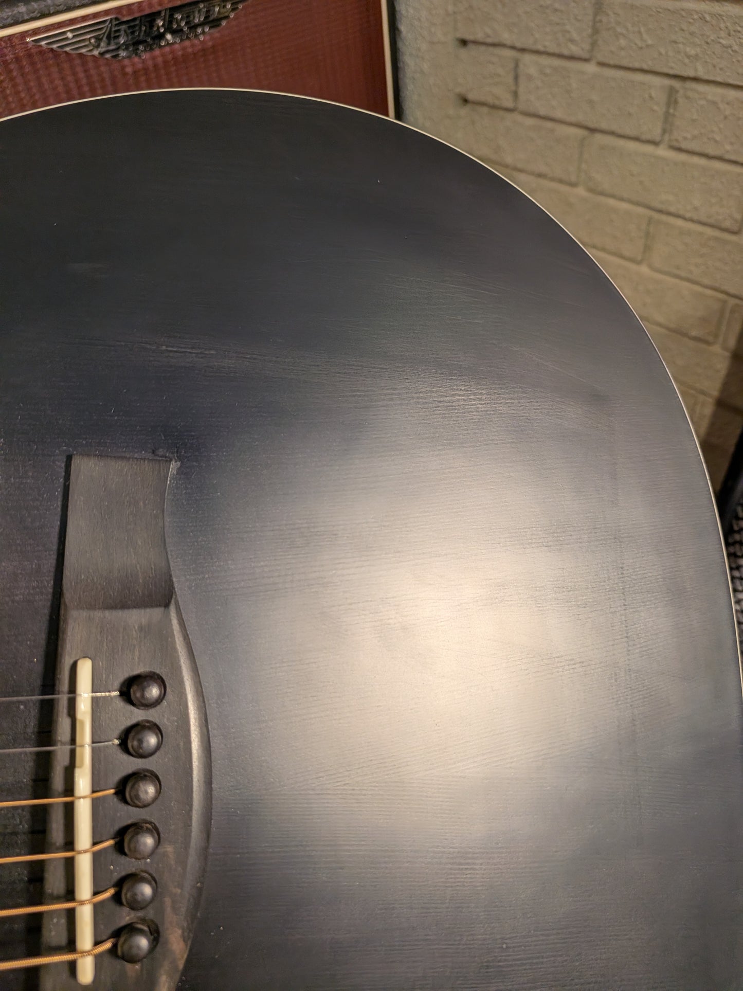 Eastman AC122-2CE Grand Auditorium Acoustic/Electrc Guitar w/Gig Bag - Satin Black (B-Stock Serial #M2230043)