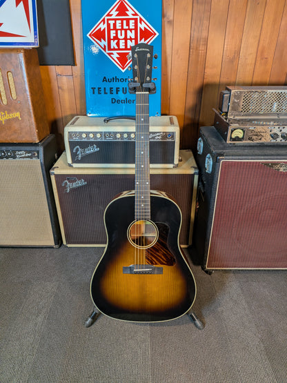 Eastman E10SS-TC Thermo Cured Slope Shoulder Dreadnought Acoustic/Electric Guitar w/Case - Sunburst (2024)