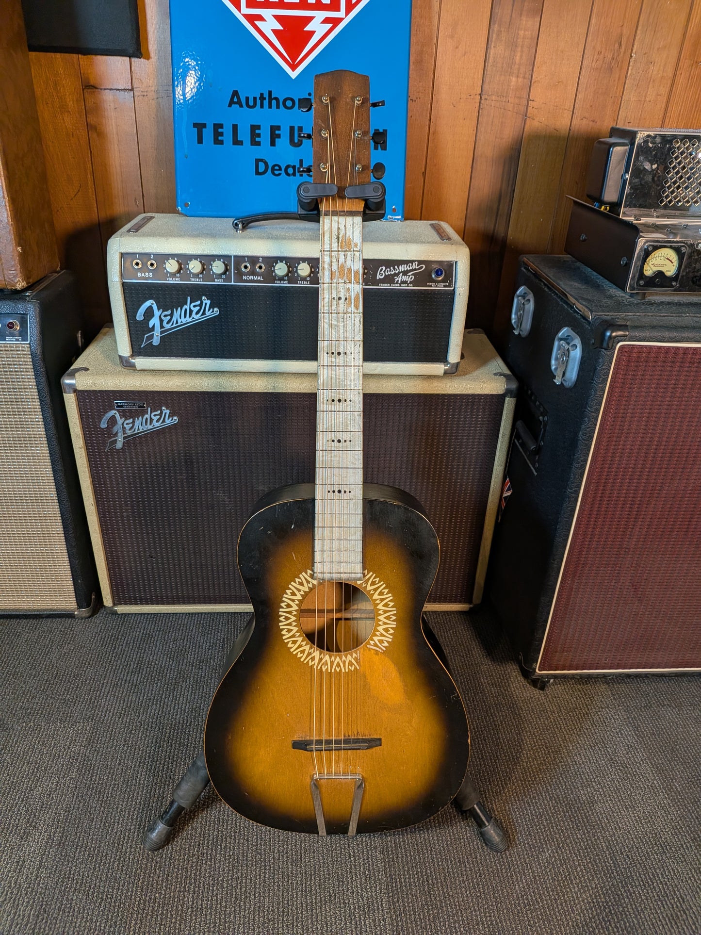 Harmony/Stella H928 Acoustic Guitar (1950's)