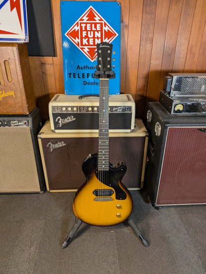 Eastman SB55/V-SB Single Cut Electric Guitar w/Case - Antique Vintage Burst (B-Stock Serial #K2401556)