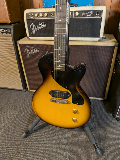 Eastman SB55/V-SB Single Cut Electric Guitar w/Case - Antique Vintage Burst (B-Stock Serial #K2401556)