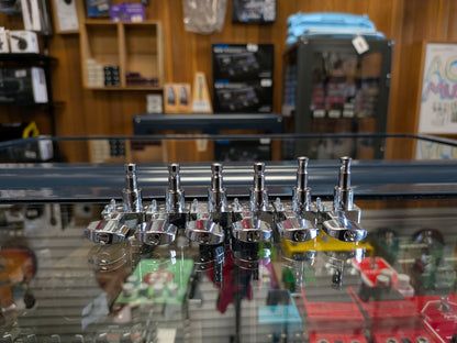 Fender American Standard Series Stratocaster/Telecaster Staggered Tuning Machines (Set of 6) - Chrome (Used)