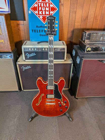 Eastman T59/TV Semi-Hollow Body Electric Guitar w/Case - Classic Finish (Used)