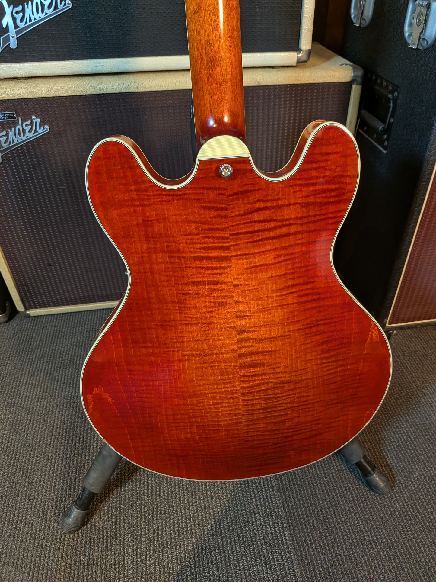 Eastman T59/TV Semi-Hollow Body Electric Guitar w/Case - Classic Finish (Used)