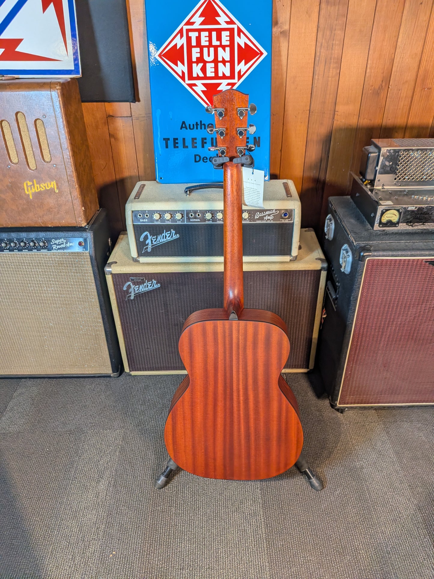 Eastman PCH1 OM Acoustic Guitar w/Gig Bag - Natural (Serial #M2606191)