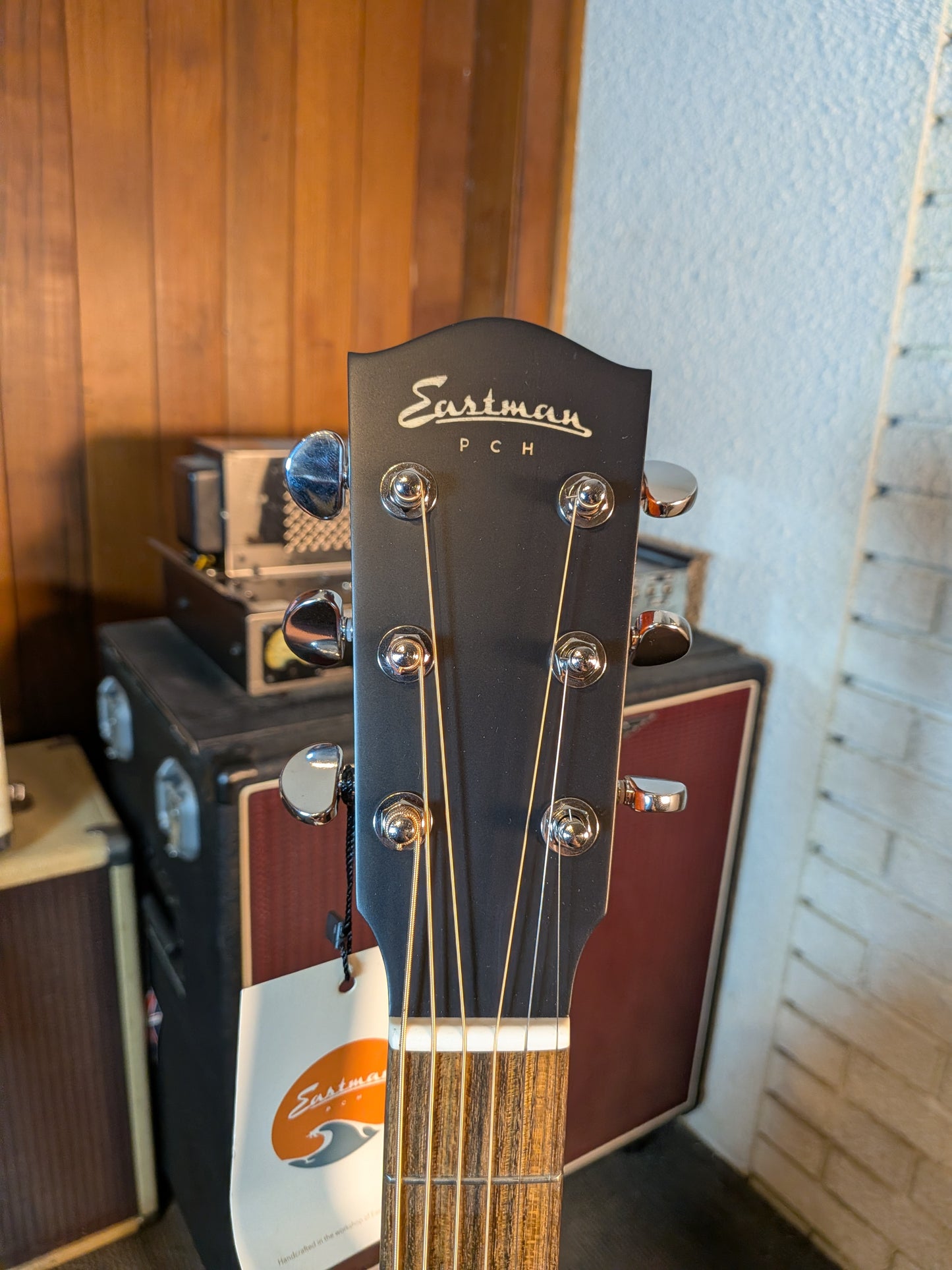 Eastman PCH1 OM Acoustic Guitar w/Gig Bag - Natural (Serial #M2606191)