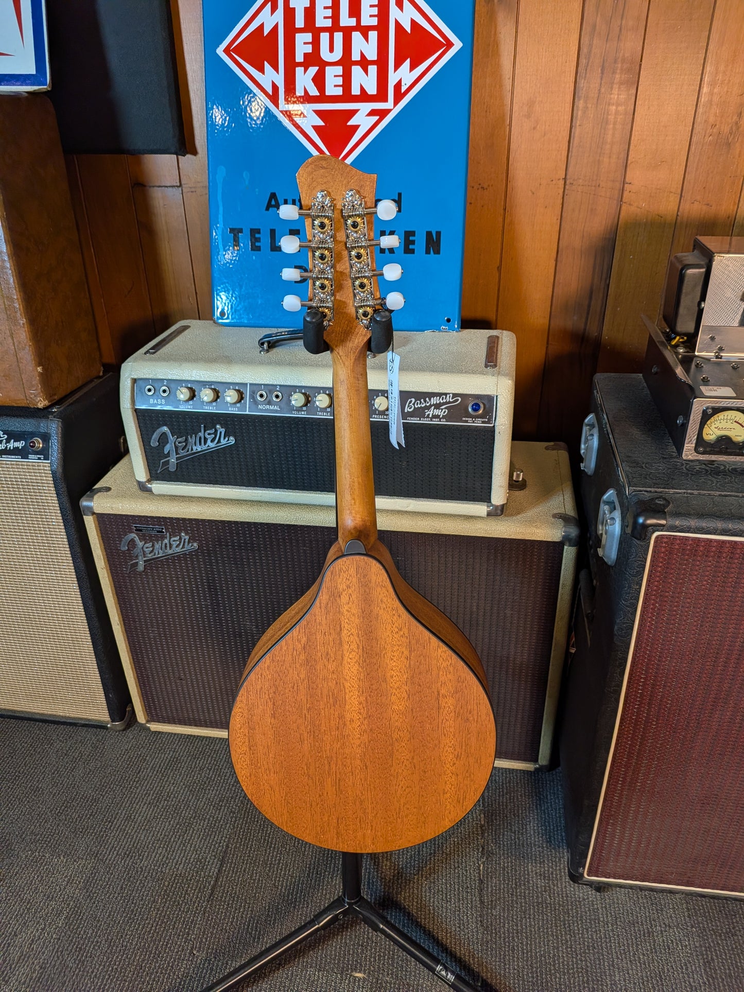Eastman PCH-M104 A-Style Mandolin w/Gig Bag - Natural (Serial #M2550641)