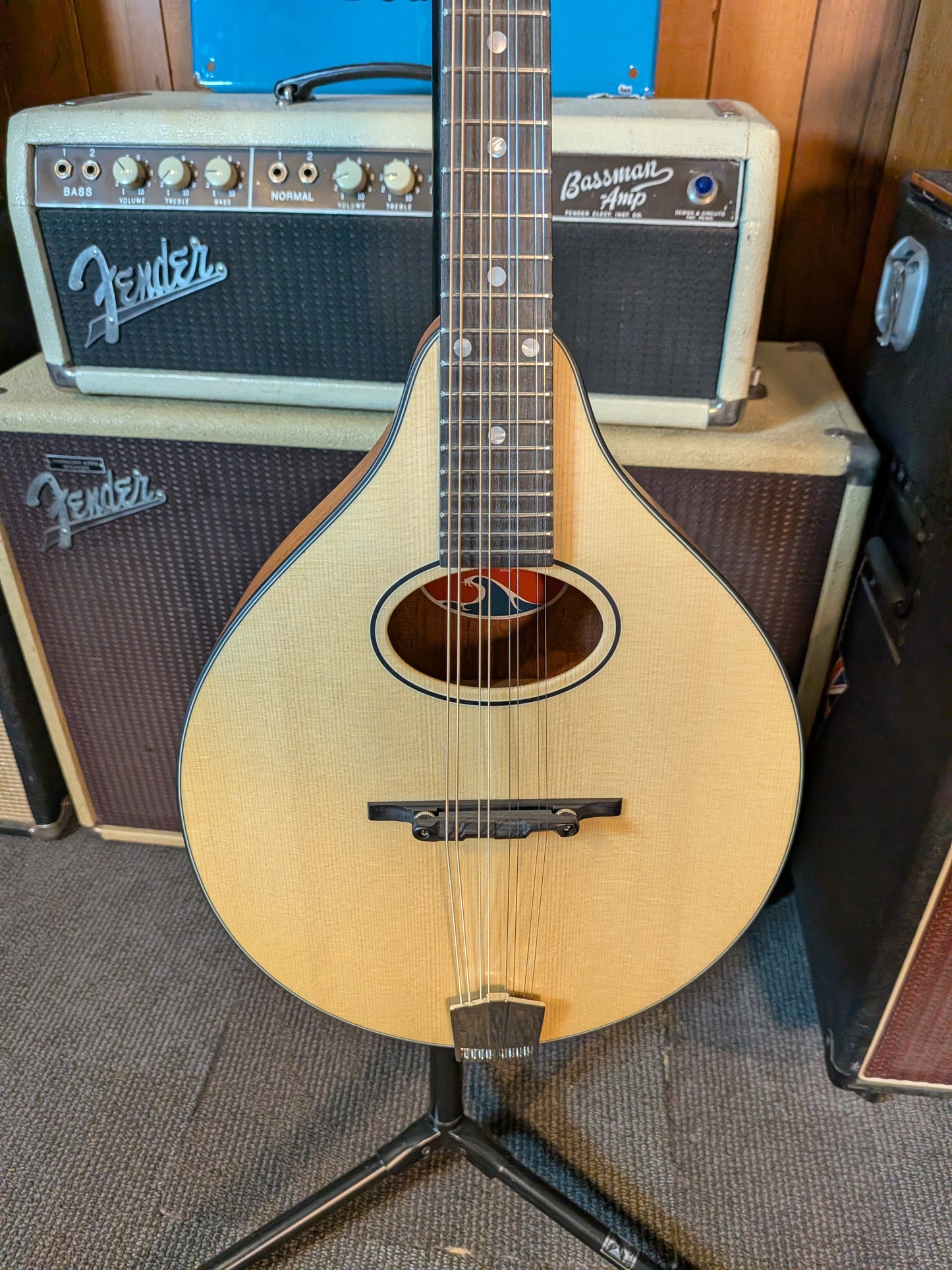 Eastman PCH-M104 A-Style Mandolin w/Gig Bag - Natural (Serial #M2550641)