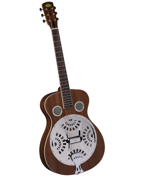 Regal RD-30M Studio Series Round Neck Resophonic Guitar - Natural Mahogany
