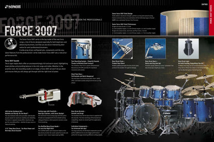 Sonor Force 3005 5 Piece Shell Pack - Sunburst (Used)