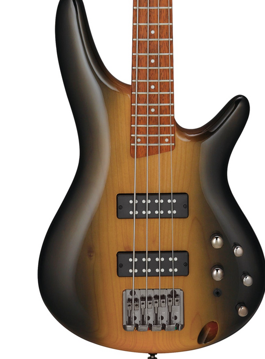 Ibanez SR370E 4 String Bass Guitar - Surreal Black Dual Fade Burst